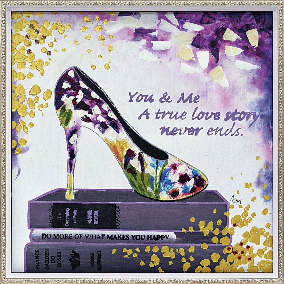 絵画 油絵 オイル ペイント アート「ユー 節約 アンド ミー（Mサイズ