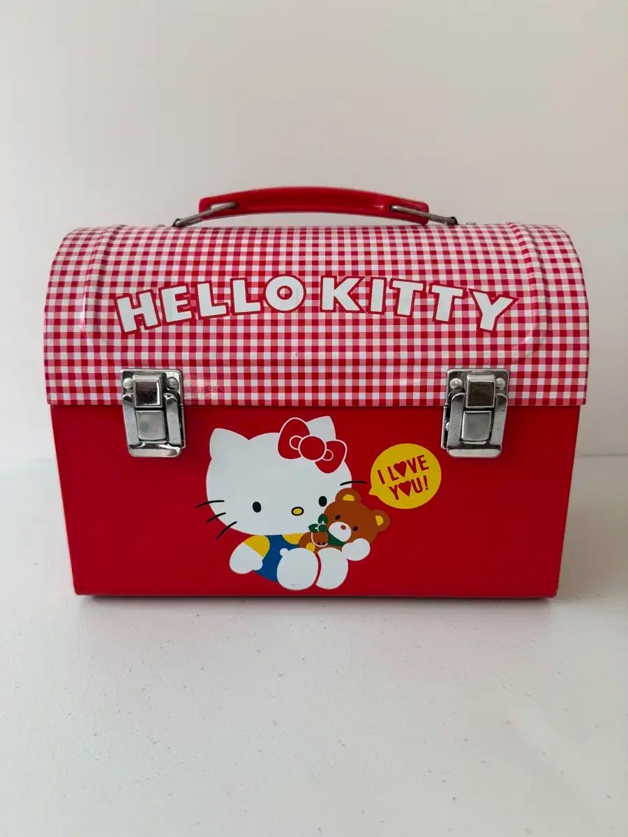 サンリオ ハローキティ レトロ 製鉄 収納ボックス ( 1983 年)