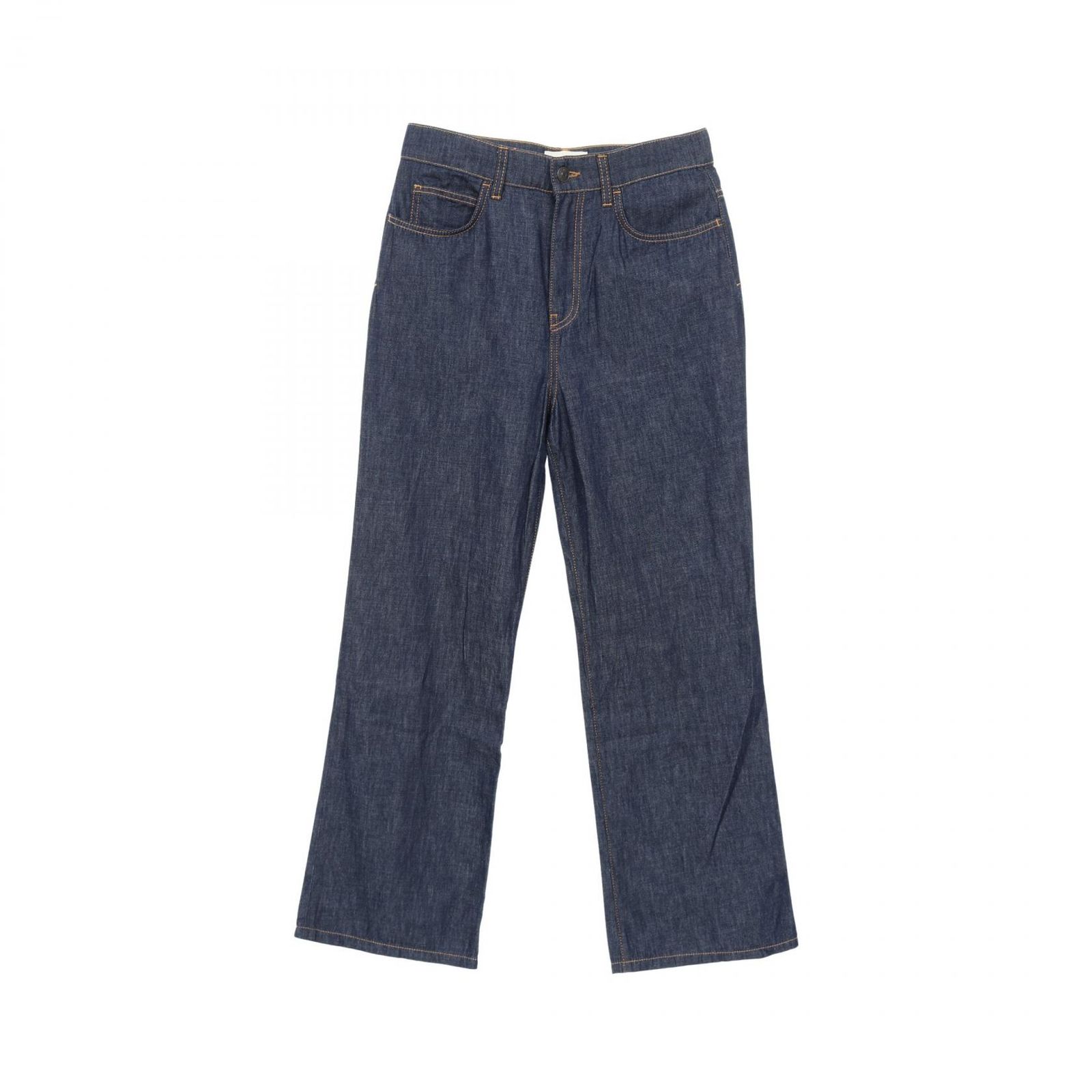 ザ ロウ THE ROW デニムパンツ コットン パンツ レディース Used