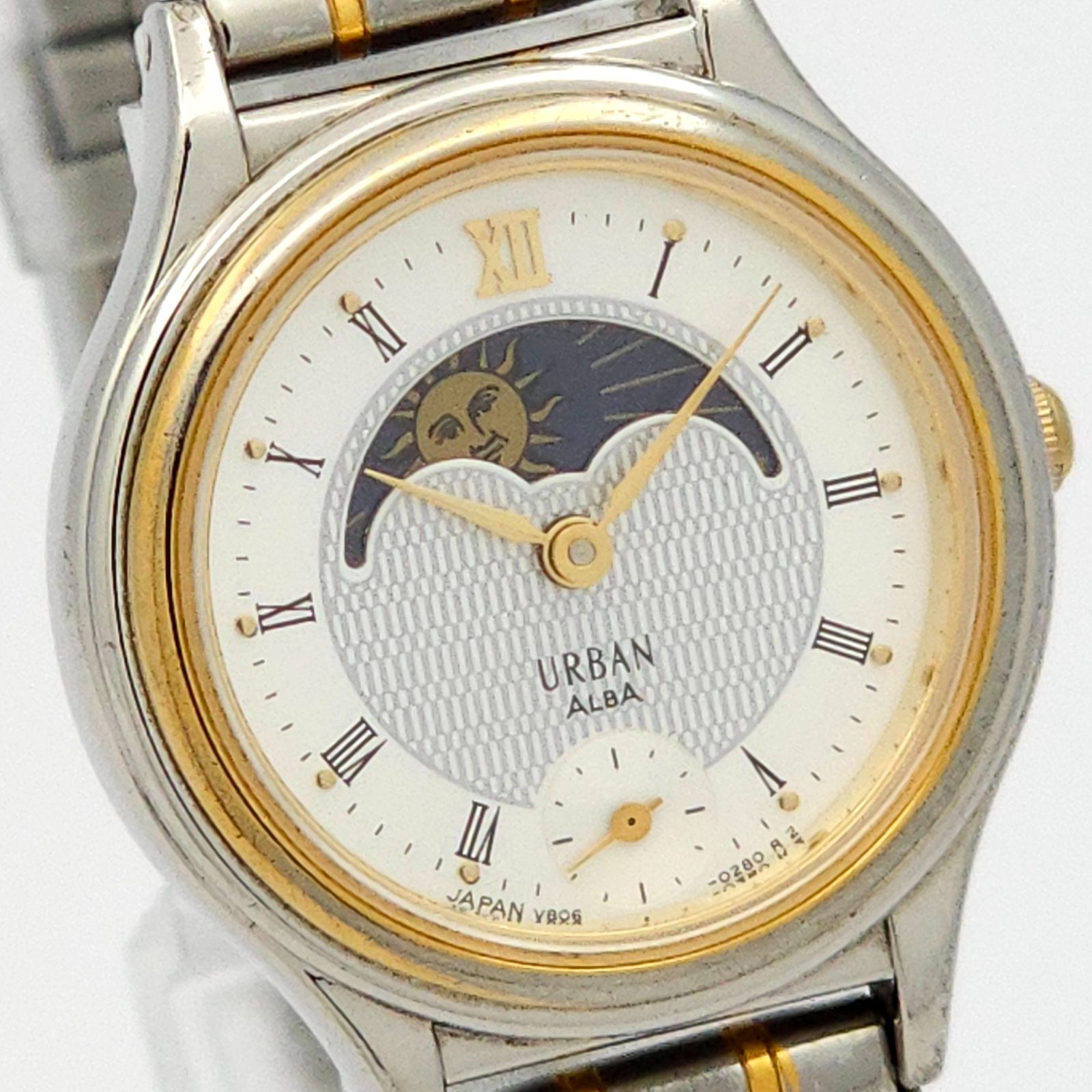 SEIKO セイコー アルバ アーバン V806-0150 QZ 動作品 スモセコ サン 