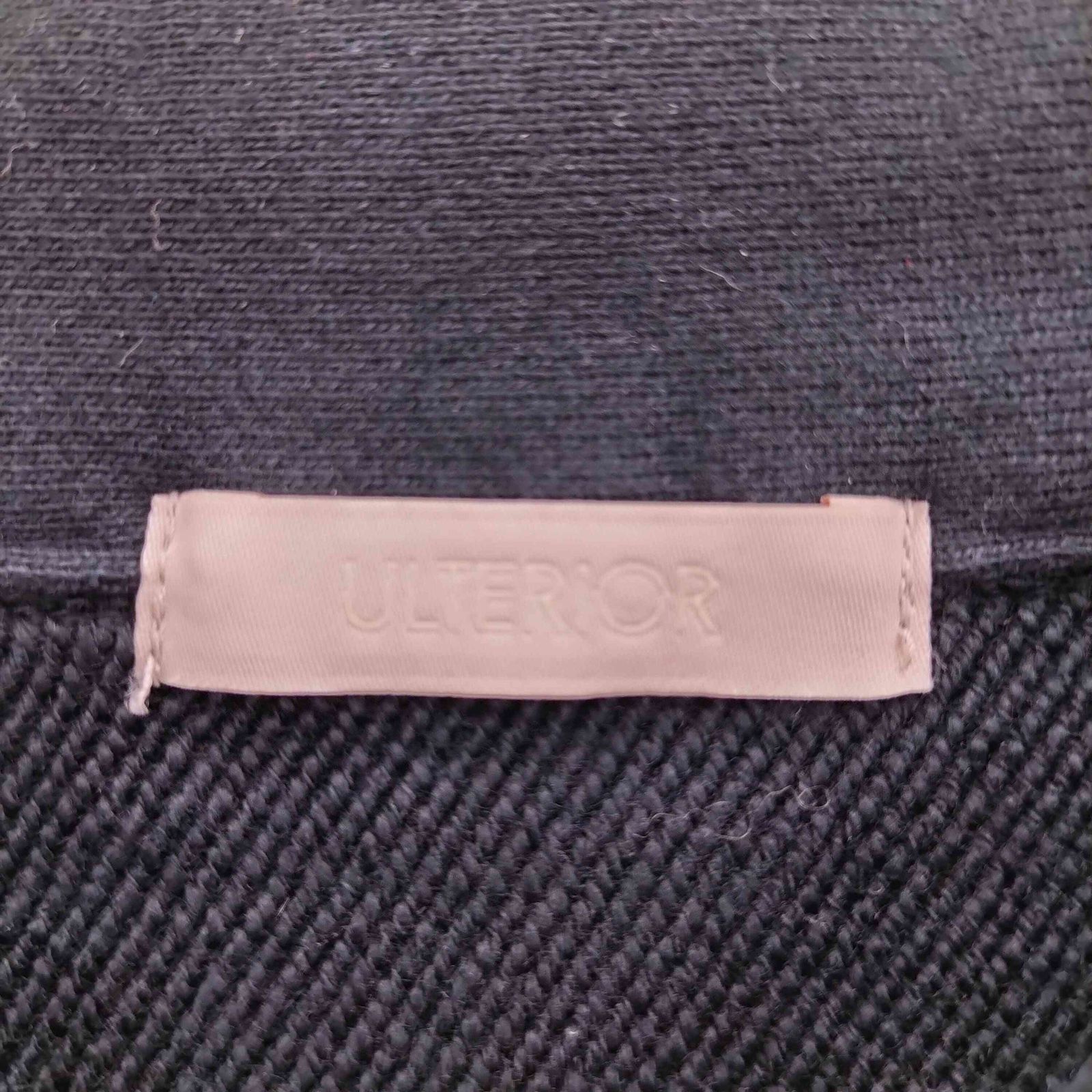 アルテリア ULTERIOR 25SS FADED SILKY TERRY RW HALF ZIP P/O 