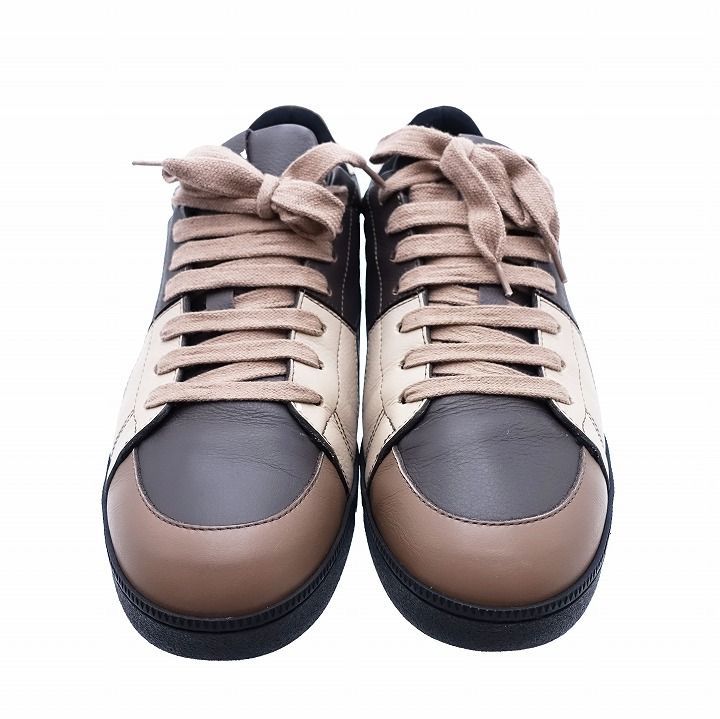 ロエベ パズル アナグラム レザー スニーカー シューズ レースアップ 