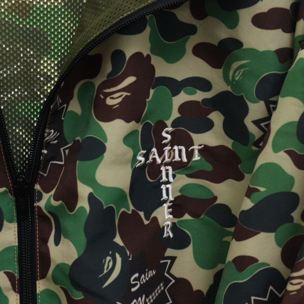 SAINT MICHAEL (セントマイケル) 24SS ×A BATHING APE APE TRACK JKT  