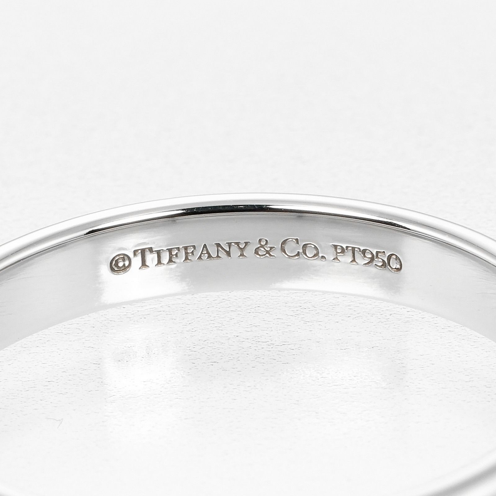 TIFFANY&Co.】ティファニー ノーツ ルシダ 3ｍｍ Pt950プラチナ 16号 レディース 4.81g リング・指輪 - メルカリ