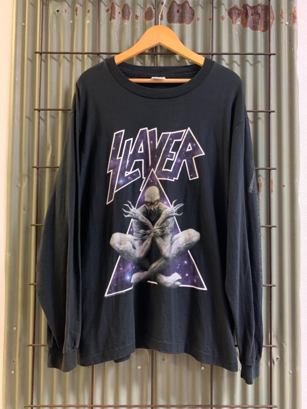90's SLAYER バンドTシャツ ロンT - メルカリ