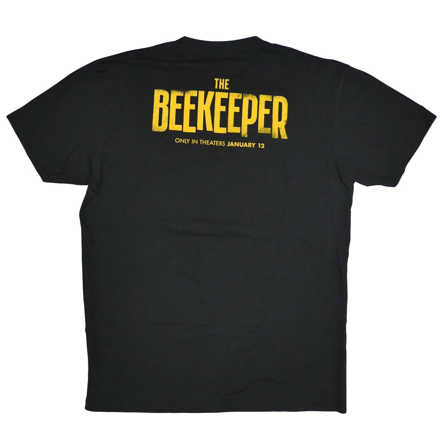 映画 ビーキーパー Tシャツ 公式 サイズL ジェイソン・ステイサム M】映画 The Beekeeper ビーキーパー Tシャツ ジェイソン・ステイサム