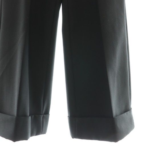 NOTEN ロールアップワイドスラックスパンツ