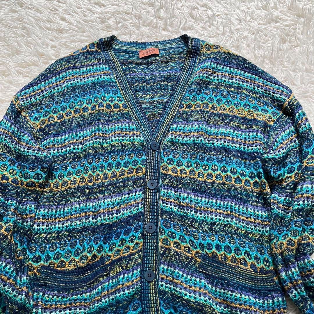 希少☆Missoni ミッソーニ イタリア製 総柄 オーバーサイズ