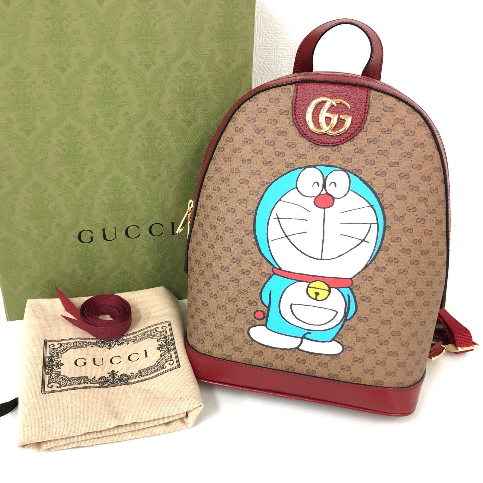 品多く GUCCI ドラえもんコラボリュックサック バッグパック未使用品 