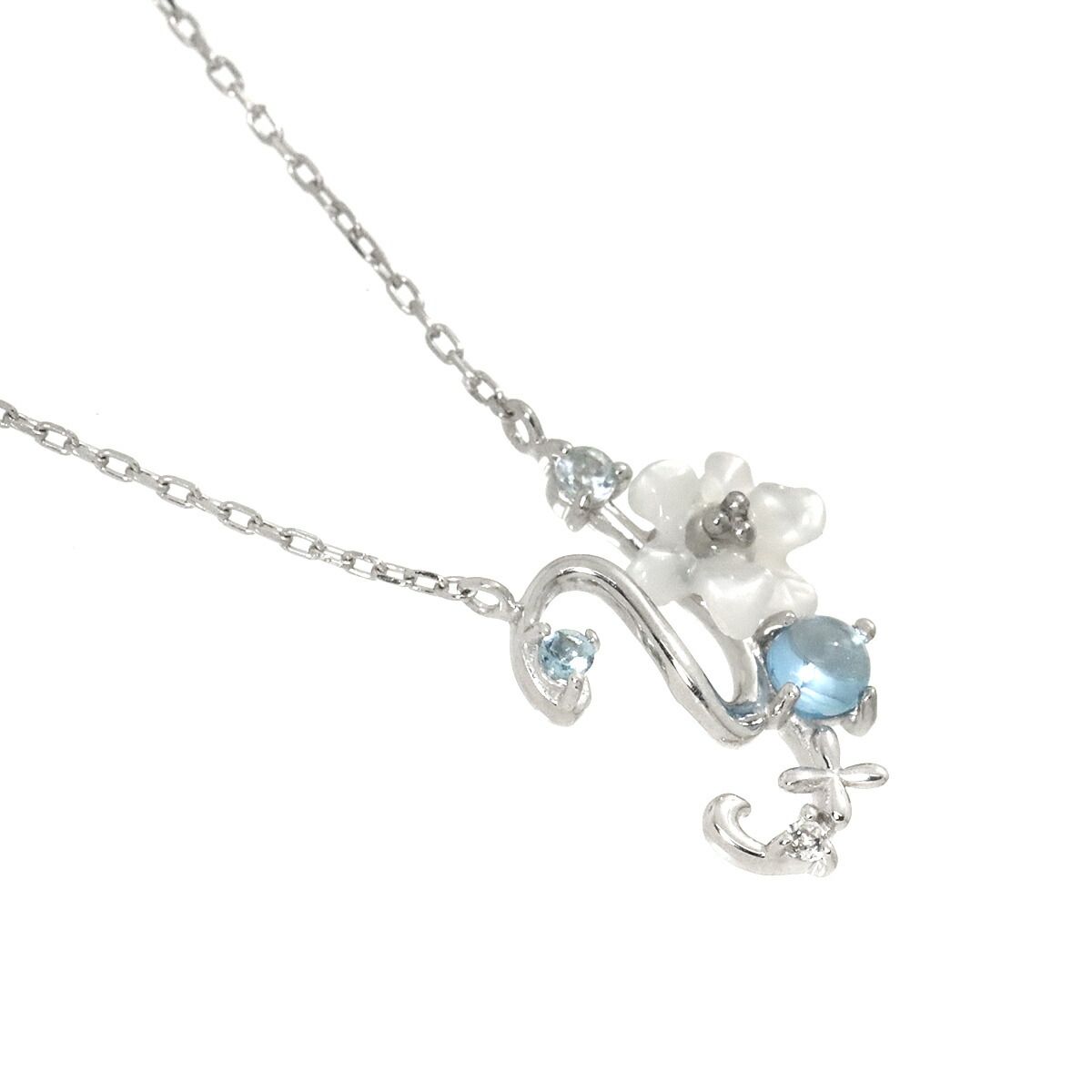 ☆ サマンサティアラ ☆ ネックレス ペンダント K18 WG ダイヤ