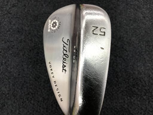  タイトリスト VOKEY SPIN MILLED SM4 ツアークロム 52/08 ウェッジ WG Dynamic Gold (フレックスS) メンズ 男性用 右利き 右用 Cランク ゴルフクラブ