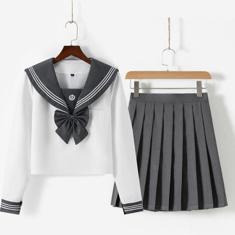 楽天市場】セーラー服 スカート スカーフ 上下 3点セット