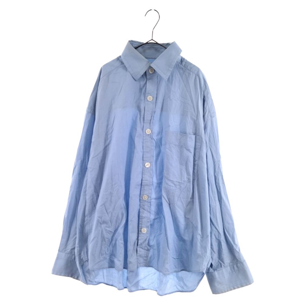 kolor (カラー) SHIRT ブロードビッグ 長袖シャツ 20SCM-B08118 ライトブルー - メルカリ