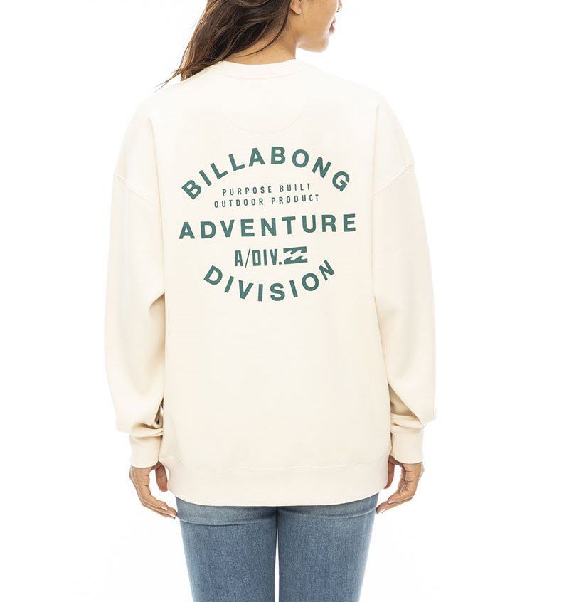 【SALE】2023秋冬 新品【BILLABONG/ビラボン】【A/Div.】 ADIV WARM SWEAT CREW 撥水トレーナー ANW レディース BD014-010