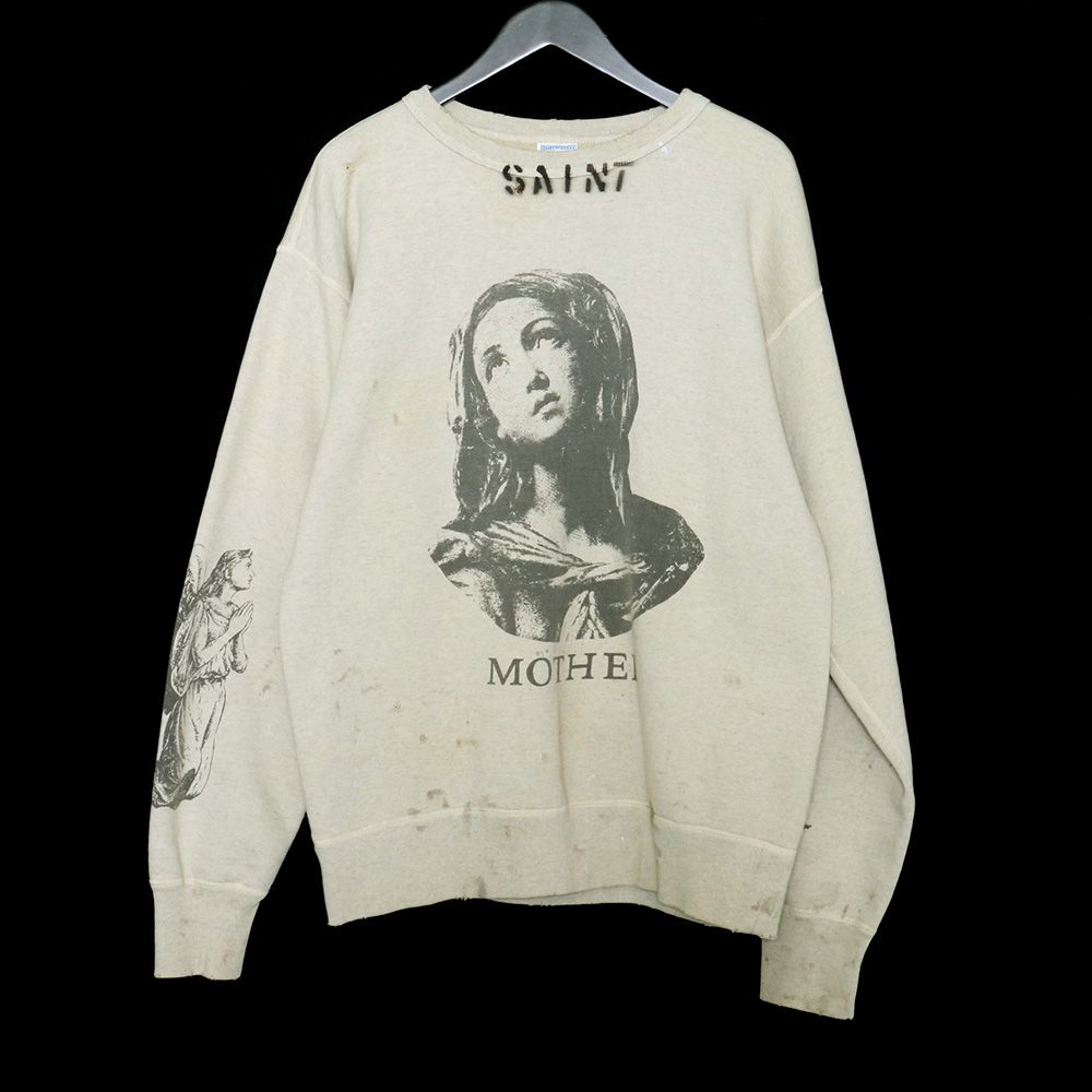 SAINT MICHAEL CREW SWEAT MOTHER マザースウェット-