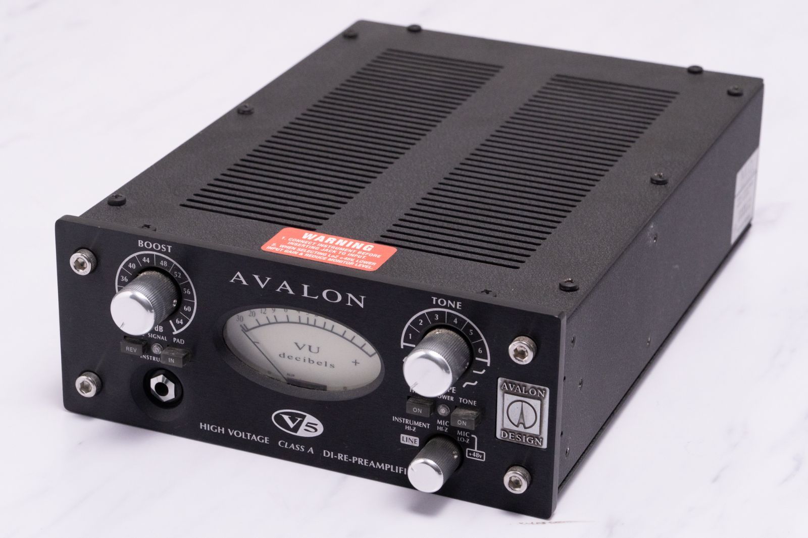 used AVALON DESIGN | V5 HIGH VOLTAGE DI-RE-PREAMPLIFIER Black GIB横浜