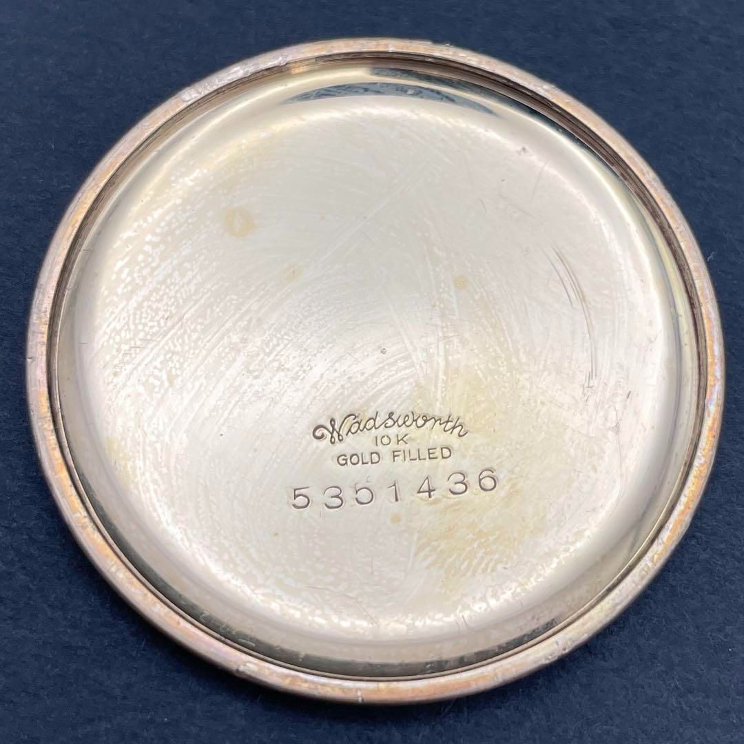 CYMA 10K GOLD FILLED 手巻き懐中時計 スモールセコンド スモセコ