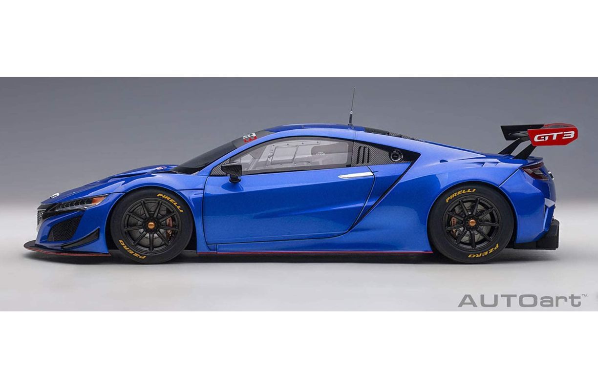 AUTOart 1/18 ホンダ NSX GT3 2018 ハイパー・ブルー 完成品 81896