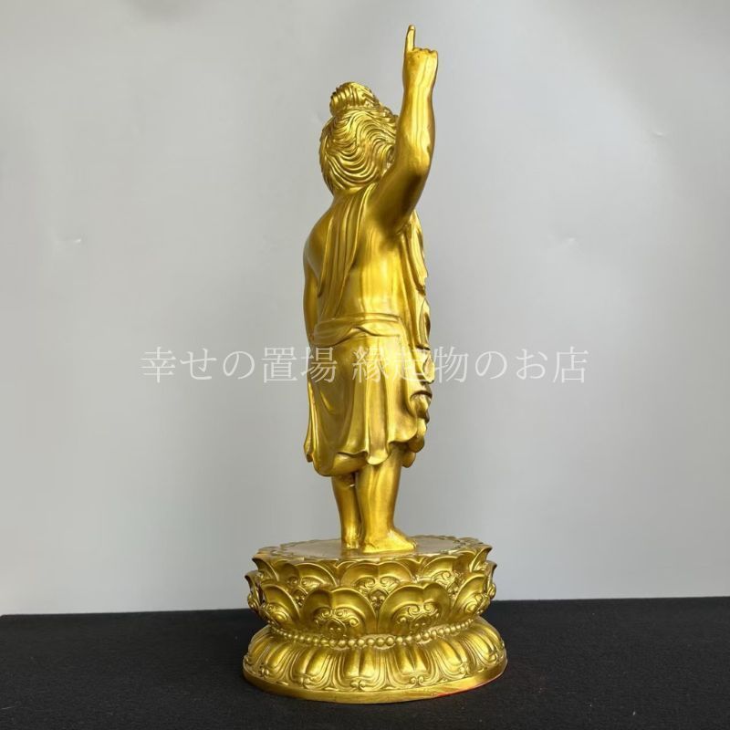 釈迦牟尼仏 銅製 仏像 彫刻 置物 開運 風水 銅製 仏像 釈迦牟尼仏 阿弥陀仏 堂に奉納 置物 開運 風水 - メルカリ