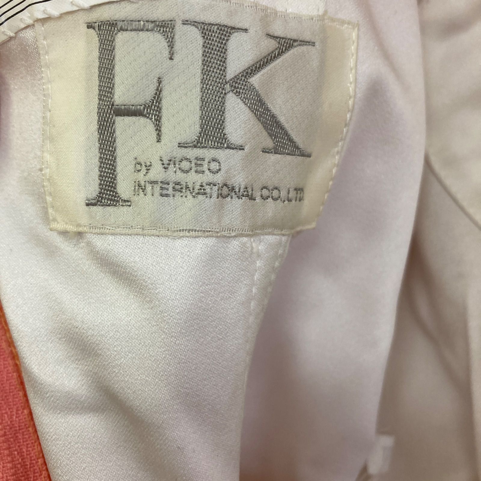 専用プリンセス様 カラードレス コーラルピンク7号 アメリカンスリーブ 7号 アメリカ