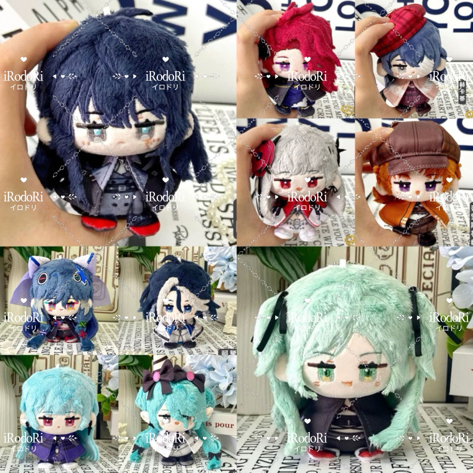 無期迷途　ぬいぐるみチャーム（お座り）ストラップ　ラーフ　コクリコ　クリスティナ　ヘカテー　カベルネ　000    アデラ　ハーメル　ナチャ　ウェンディ