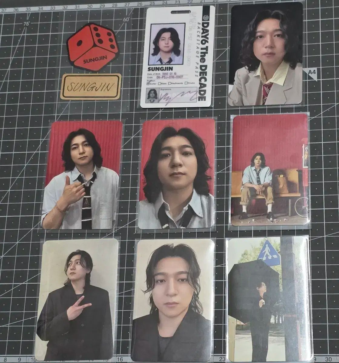 DAY6 ソンジン(SUNGJIN) The Decade アルバム 付属品 （ 9