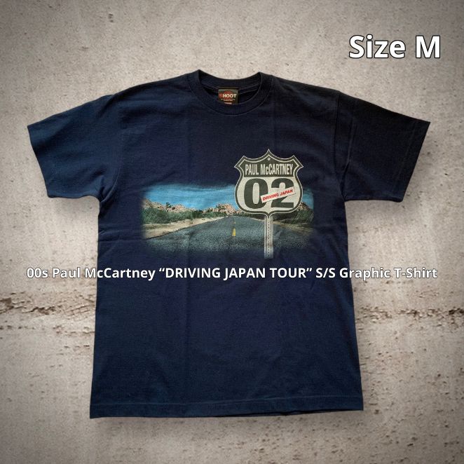 00s Paul McCartney “DRIVING JAPAN TOUR” S/S Graphic T-Shirt ポール ...