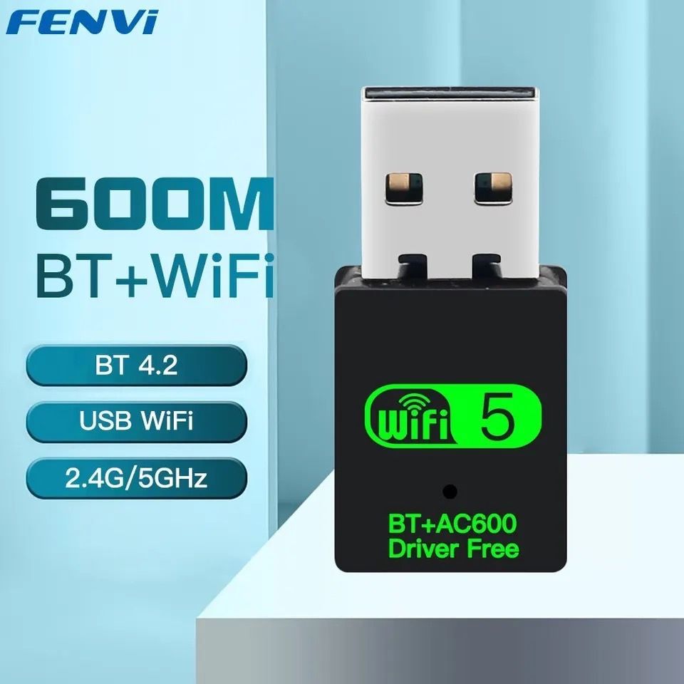 Wi-Fi & Bluetooth 2in1 アダプター USB 受信機 無線LAN子機 2.4