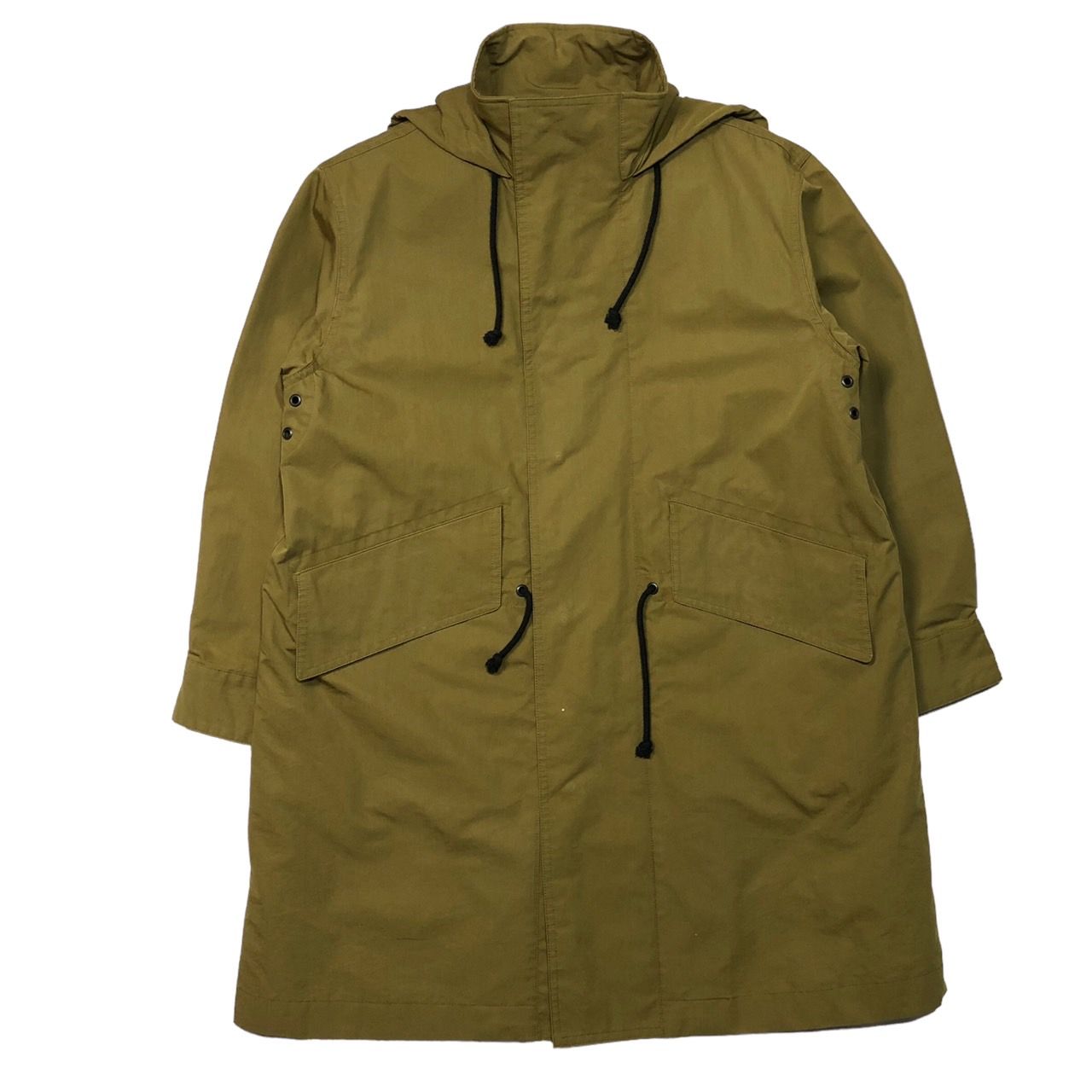 MHL.(マーガレットハウエル) 20AW PLAINWEAVE COTTON NYLON HOODED