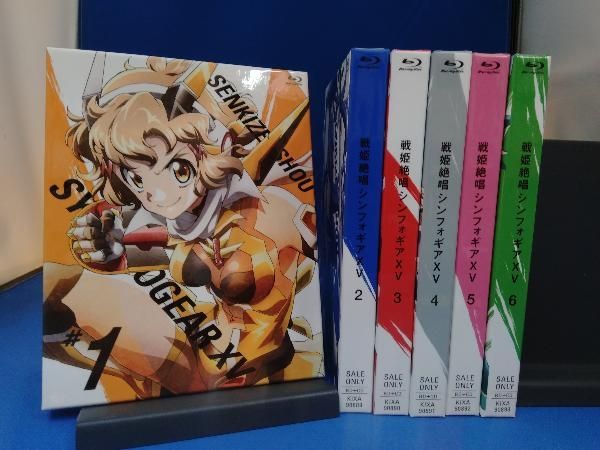 全6巻セット]戦姫絶唱シンフォギアXV 1~6(期間限定版)(Blu-ray