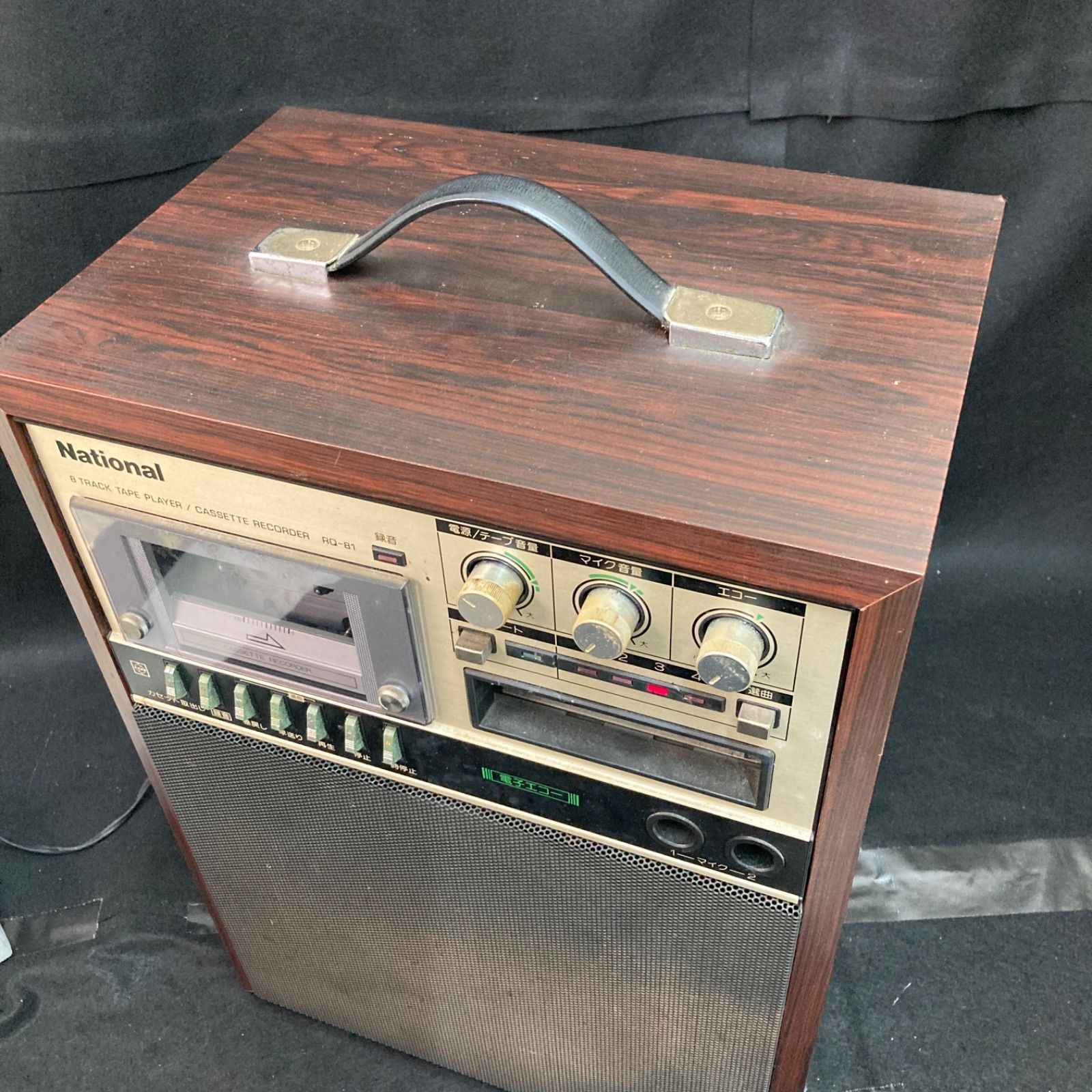 National RQ-81 8トラックテープ&カセットテープ カラオケ