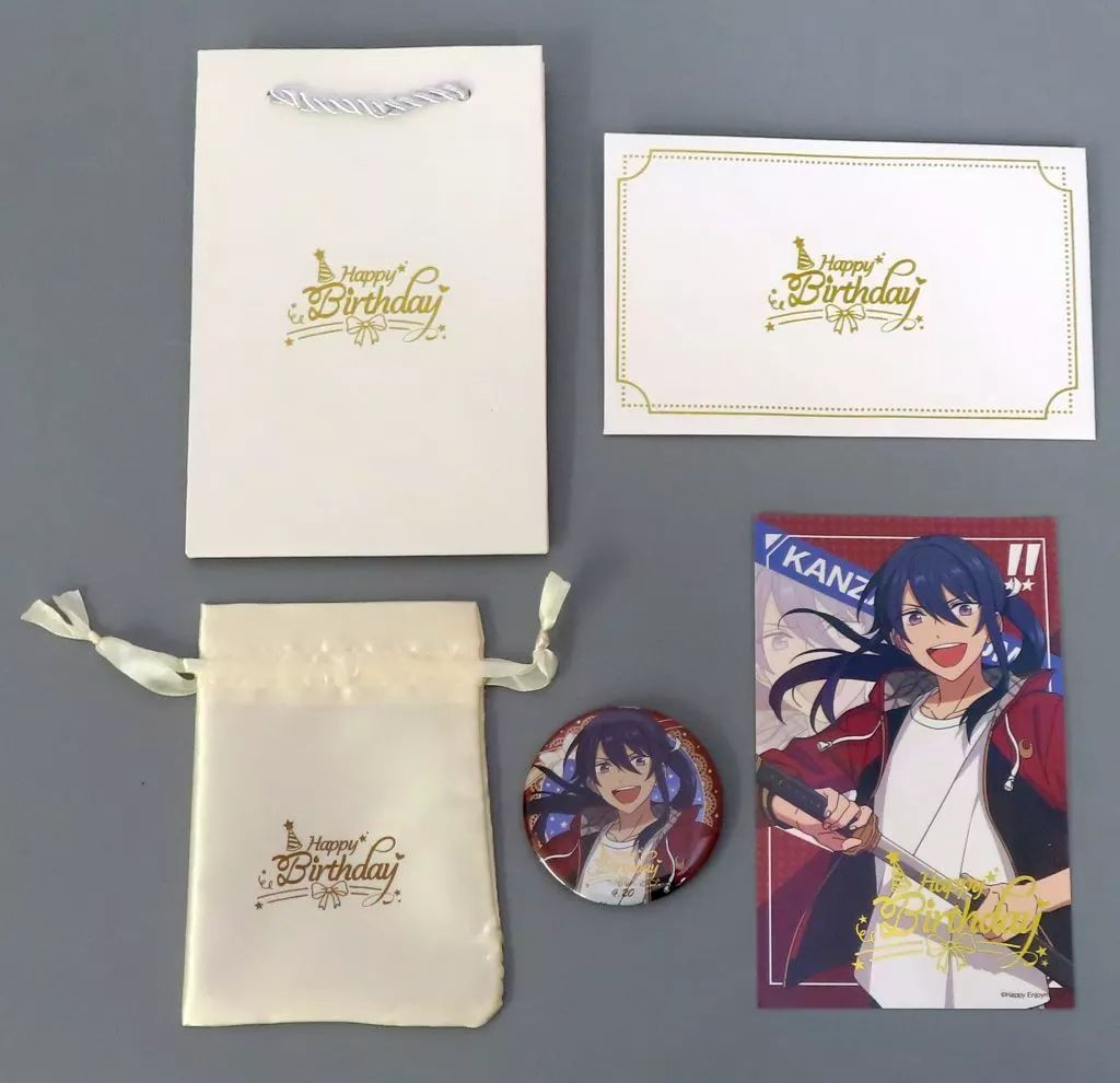 逆輸入 中古】グッズセット 神崎颯馬 バースデーセット 「あんさんぶる ピンズ・ピンバッジ・缶バッジ