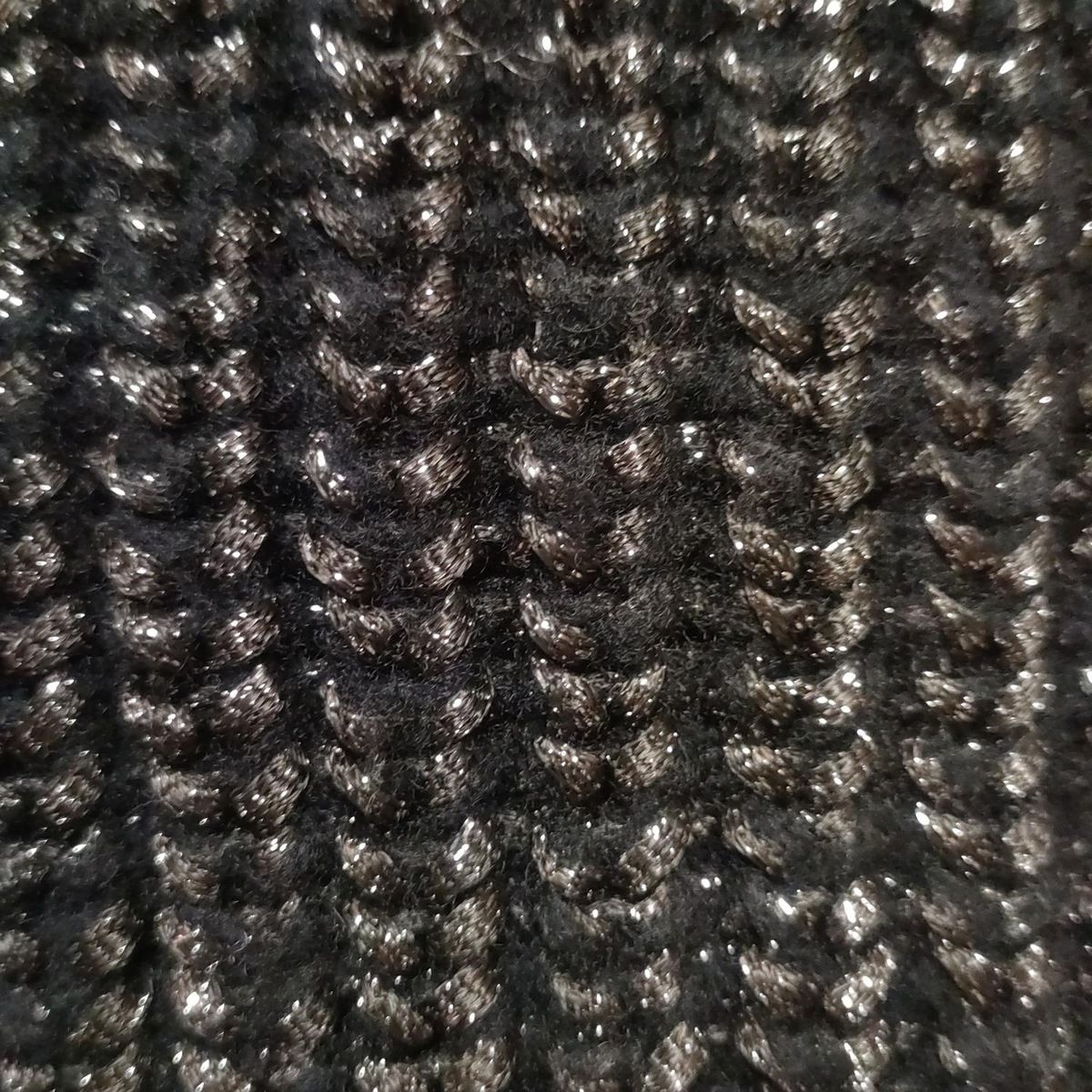 HERNO(ヘルノ) ダウンジャケット サイズ42 M レディース 黒 ニット  