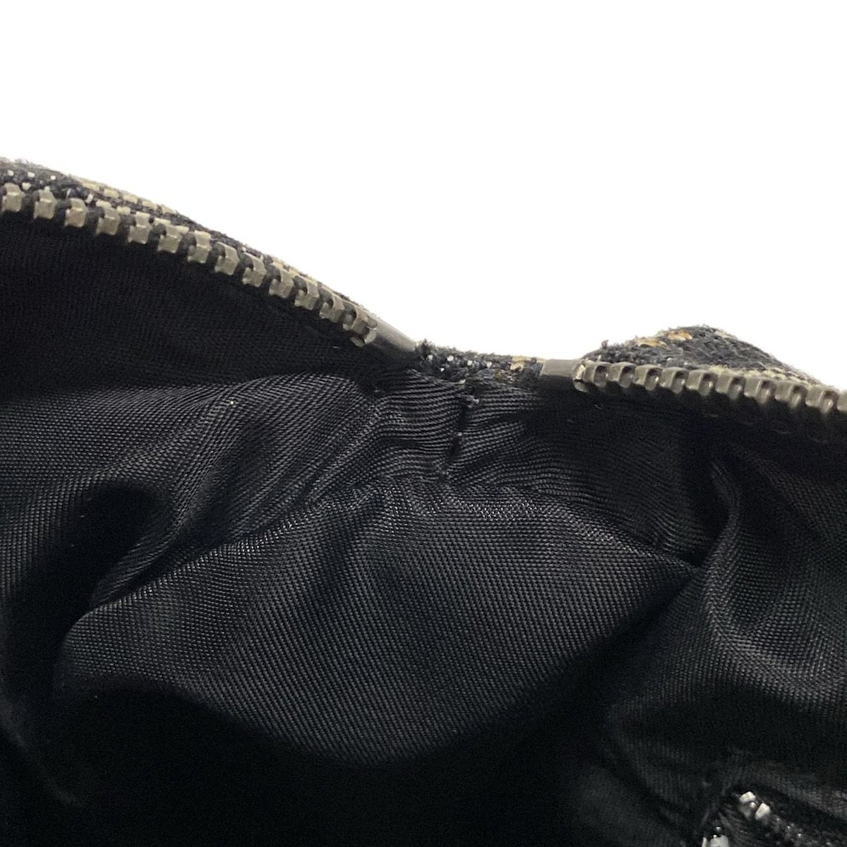 DIOR ChristianDior ディオール クリスチャンディオール ハンドバッグ トロッター ネイビー×アイボリー ミニボストン レザー DECORATOM_COM_BR