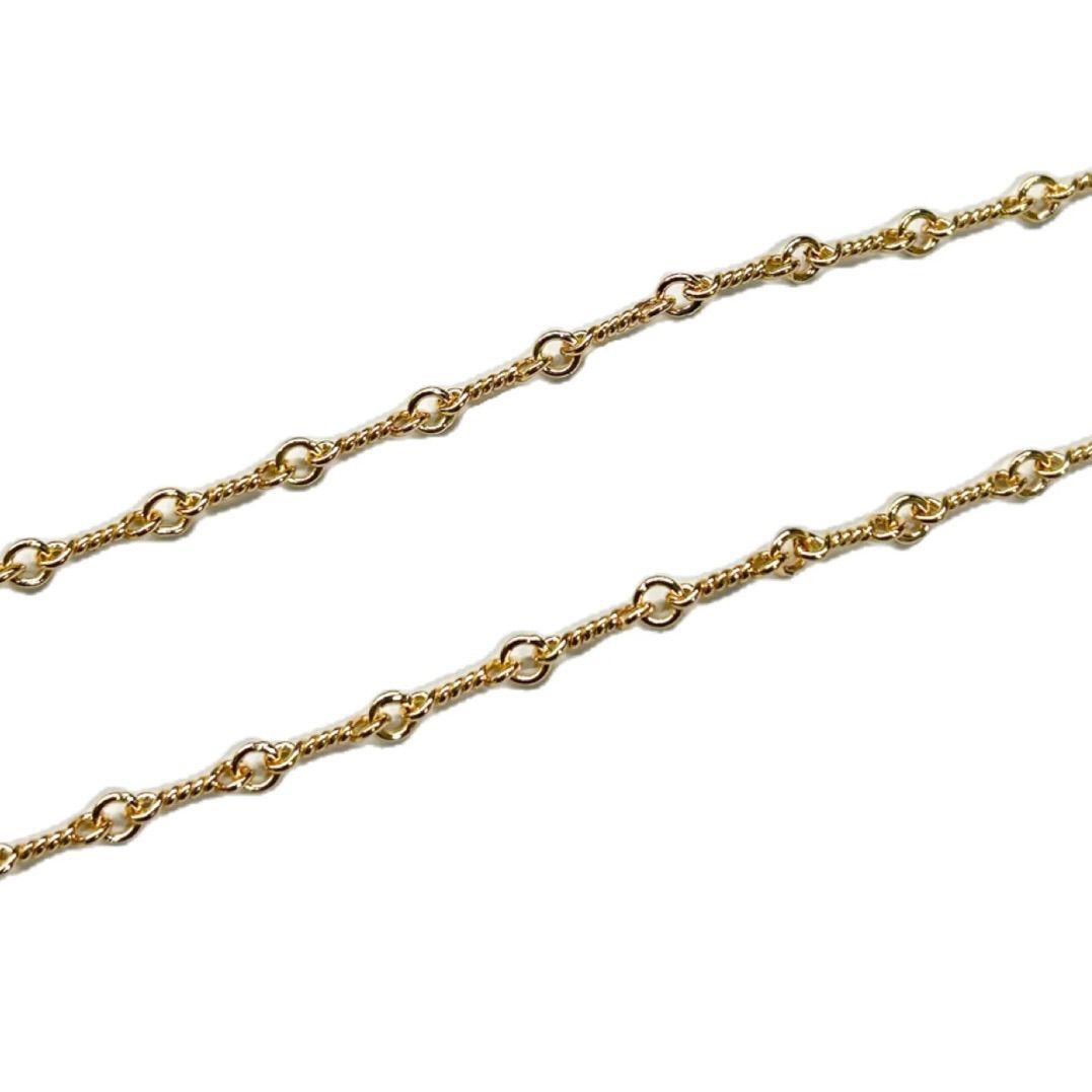 新品未使用】CHROME HEARTS クロムハーツ 22k ツイストチェーン
