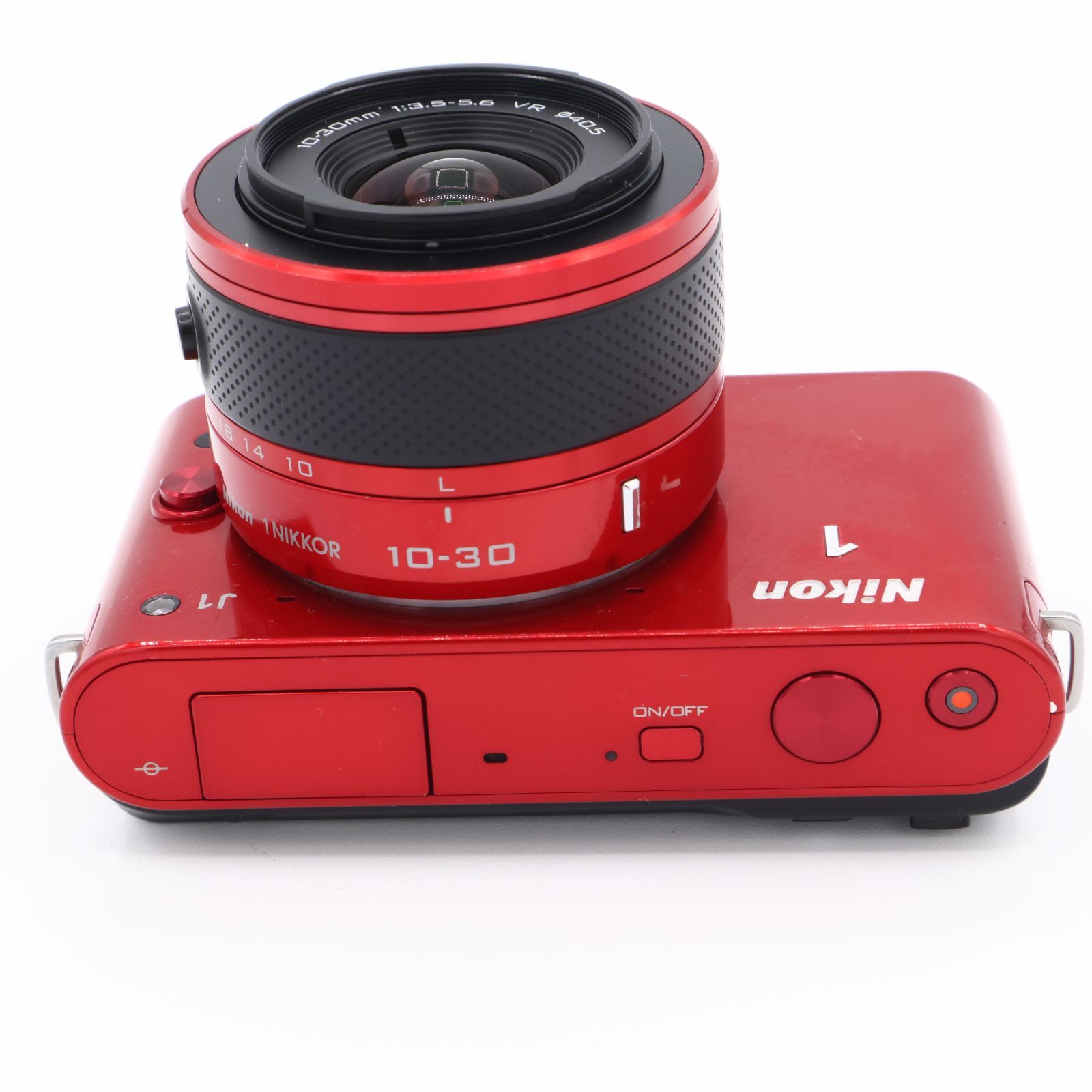 ニコン Nikon 1 J1 ダブルズームキット レッド ミラーレス一眼 ニコン