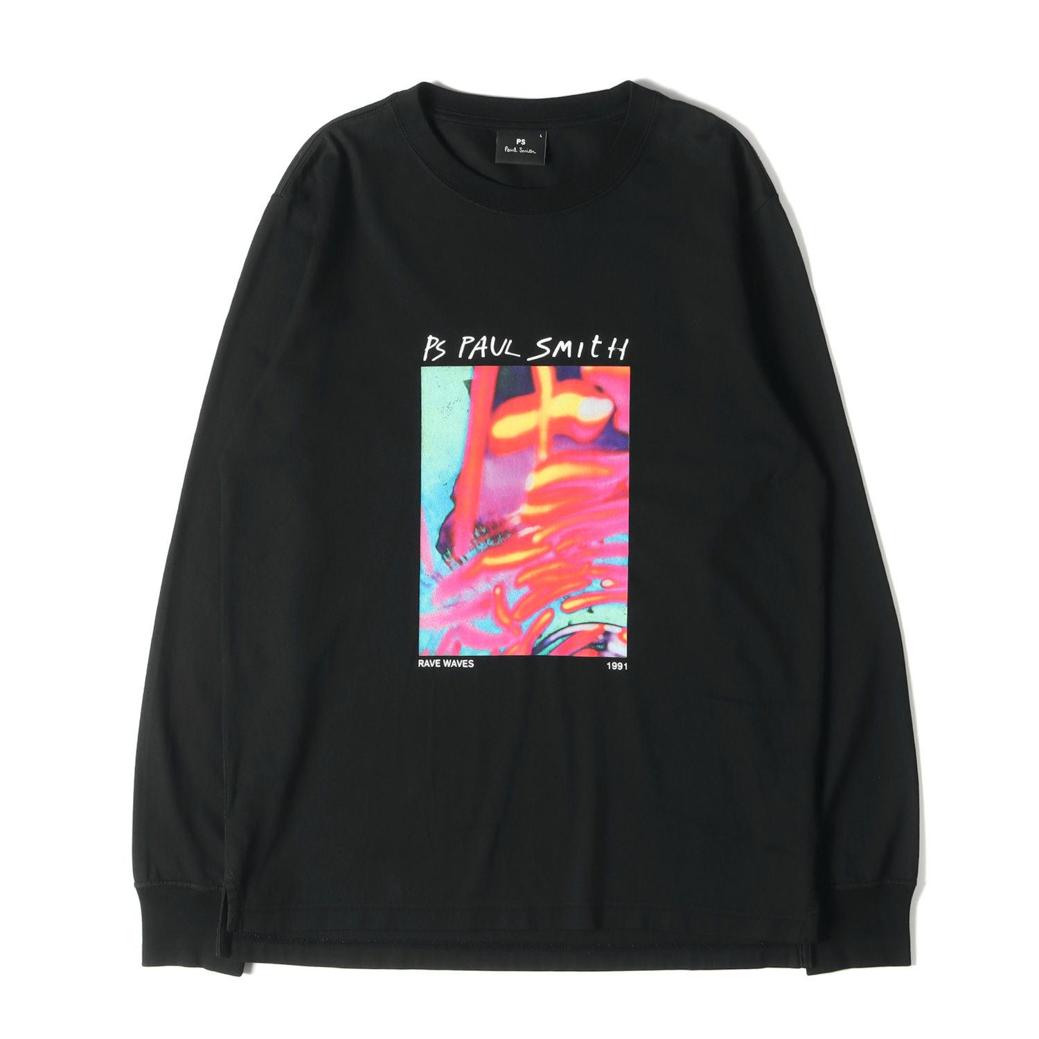 美品 Paul Smith ポールスミス Tシャツ サイズ:L 22SS Rave Waves