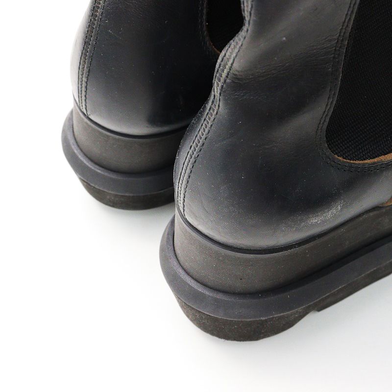 Sacai サカイ Chelsea Boots レザー サイドゴア チェルシー
