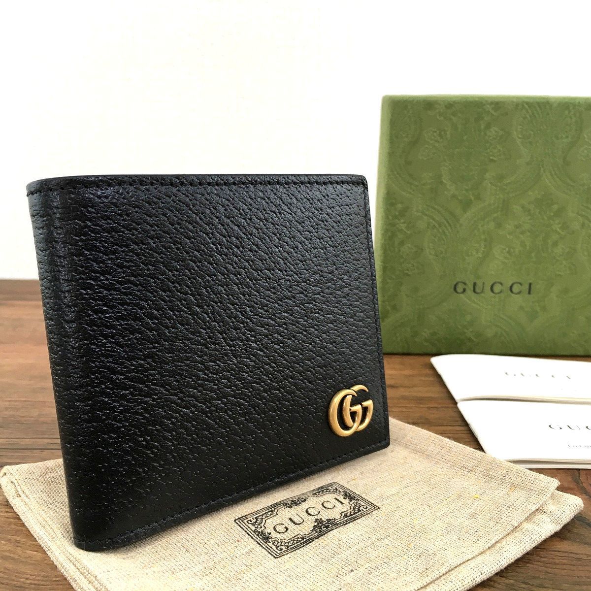 30％OFF】 未使用品 GUCCI コンパクトウォレット プチマーモント 105