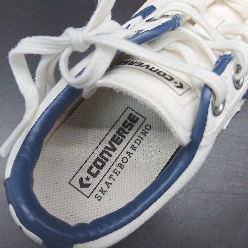 ◇ converse BREAKSTAR SK CV OX ブレイクスター 1CL760 ローカット スニーカー サイズ23.5cm ホワイト  レディース E