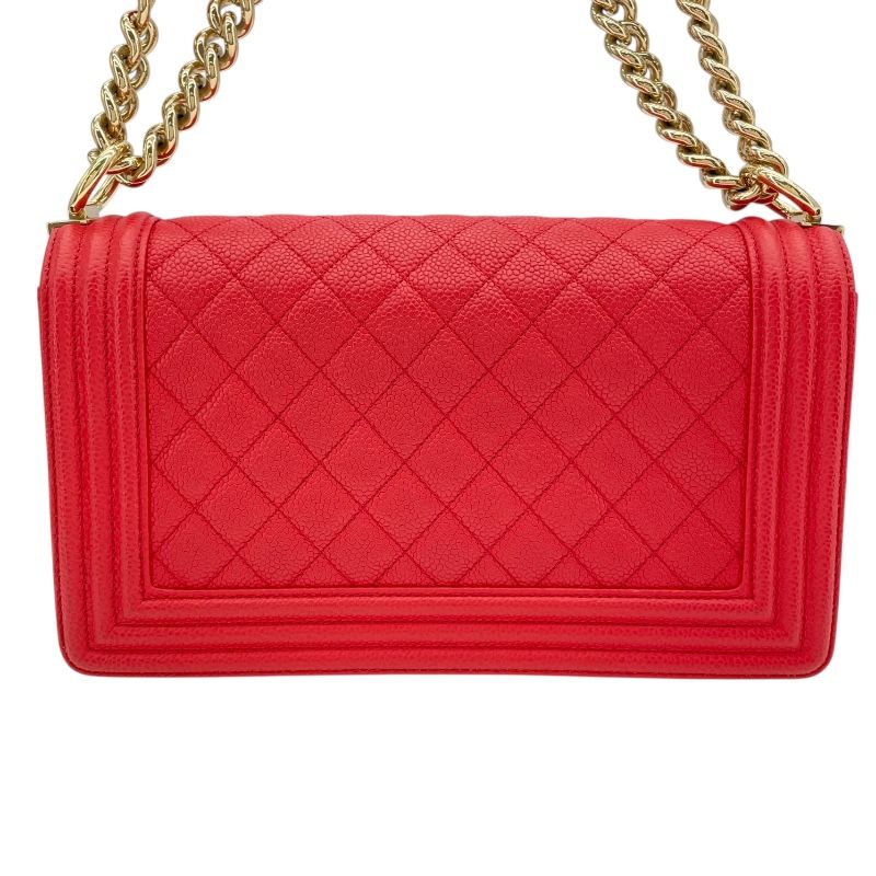 シャネル CHANEL ボーイシャネル25 A67086 29番台 レッド GD金具