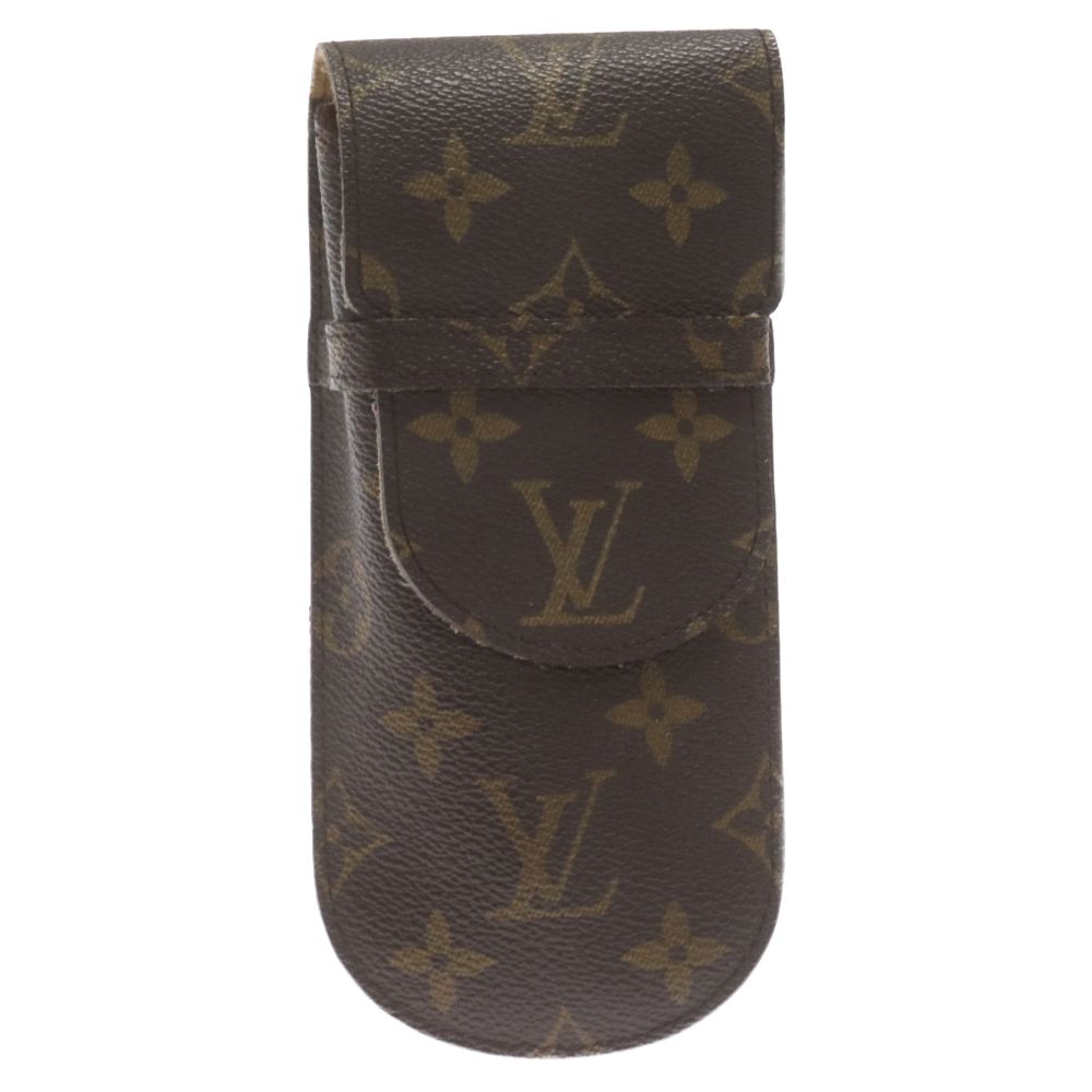 LOUIS VUITTON (ルイヴィトン) モノグラム エテュイ リュネット ラバ メガネケース M62970 ブラウン