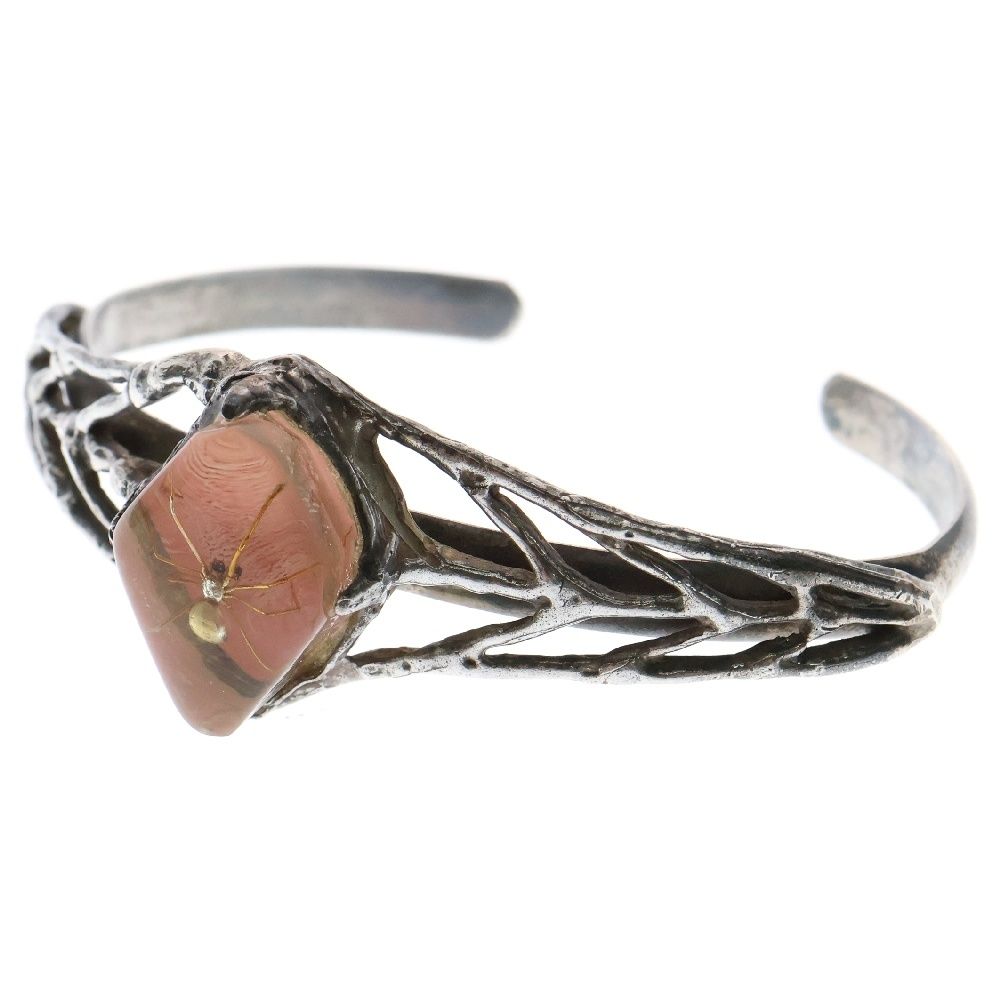 MFM エムエフエム DIA BANGLE ダイヤ スパイダー バングル ブレスレット ピンク|シルバー