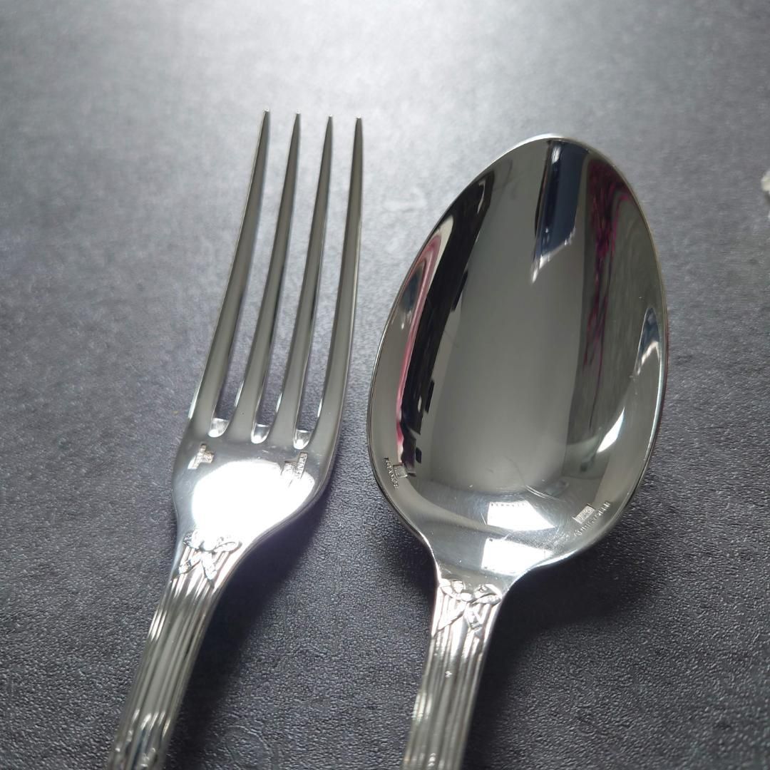 美品 クリストフル リュバン テーブルフォーク テーブルスプーン 2点