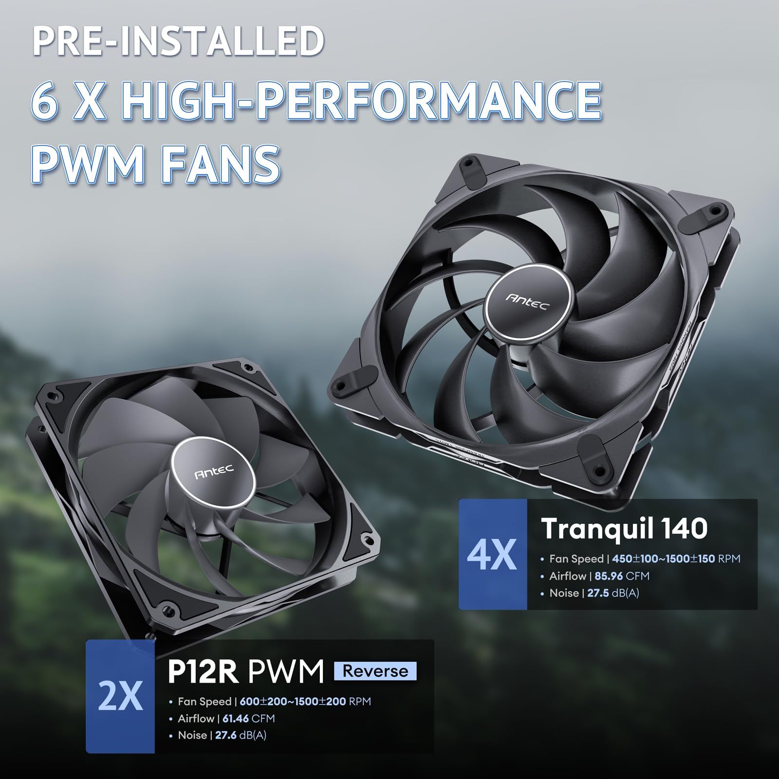 PROは 強化ガラスパネルと木材を使用した冷却型フルタワーPCケースです