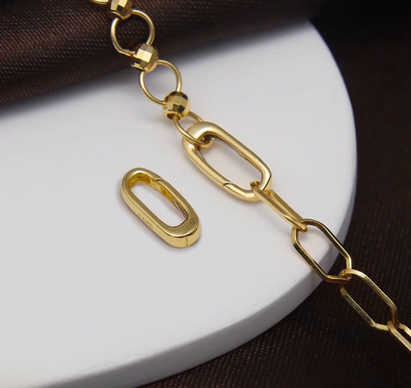 【S鏡面】K18YG WG PG バチカン パーツ チャーム繋ぎ 18K 18金 S鏡面】K18YG WG PG バチカン パーツ チャーム繋ぎ 18K 18金