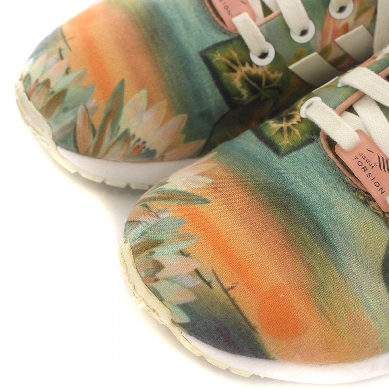 アディダス adidas ZX FLUX W スニーカー シューズ 花柄 フラワー