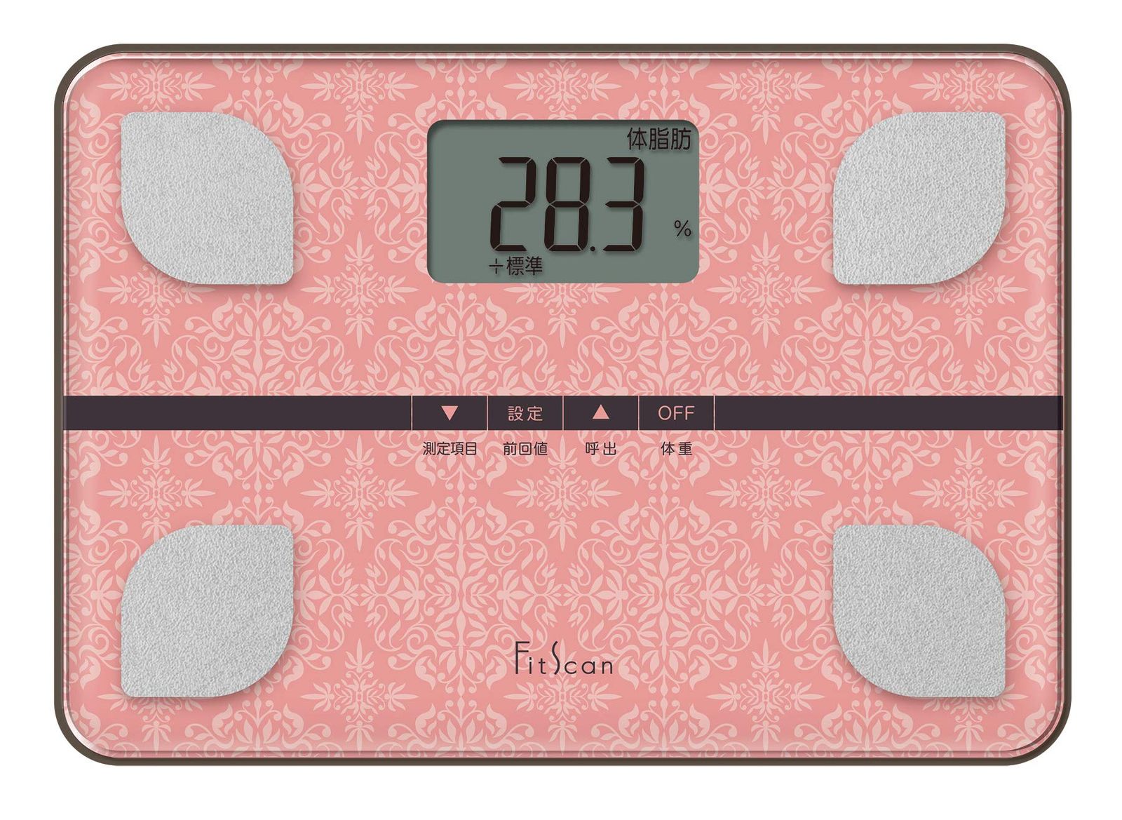 新品 タニタ 体重計 体組成計 ピンク FS-103 PK フィットスキャン 乗る 