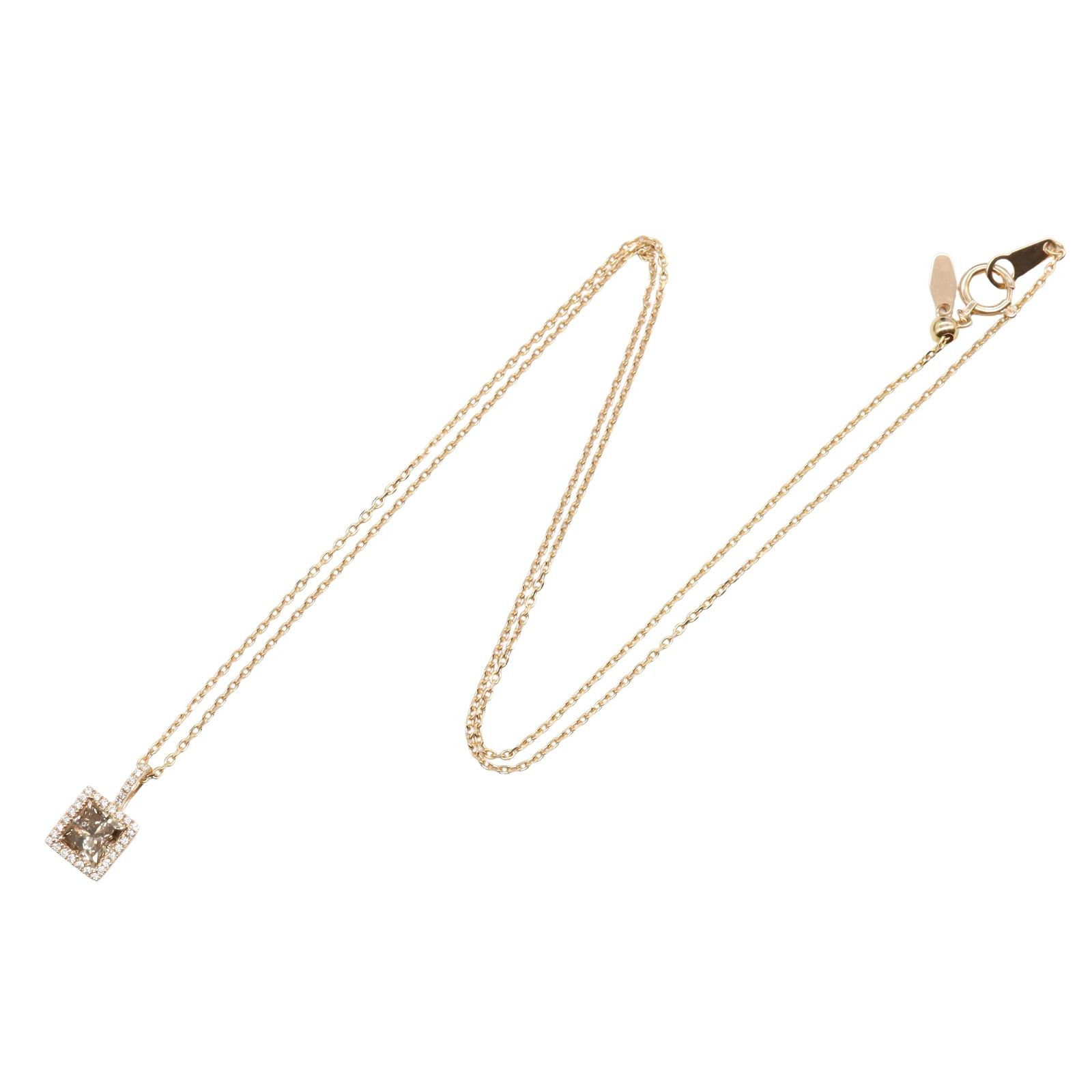 ジュエリー JEWELRY ネックレス ダイヤモンド ネックレス ﾀﾞｲﾔ 3.1g 首  