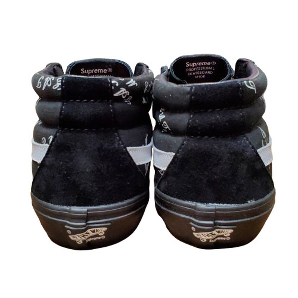 VANS バンズ Supreme シュプリーム 15AW SK8 MID ハイカットスニーカー